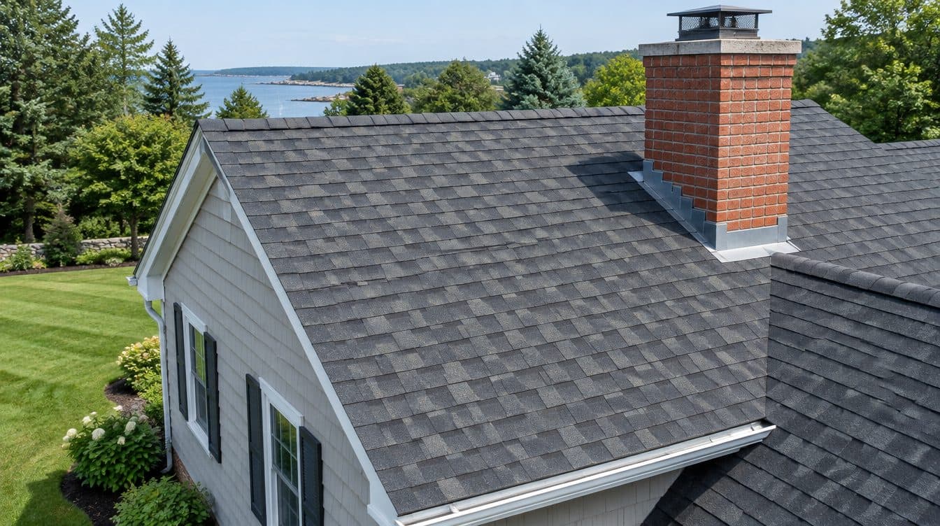 Finished roof