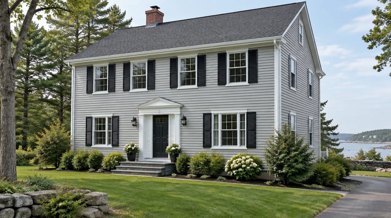 New siding and trim
